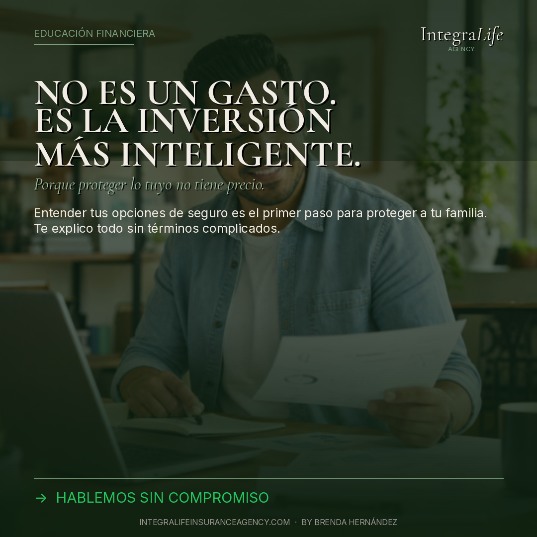 Educación Financiera — No es un gasto, es la inversión más inteligente